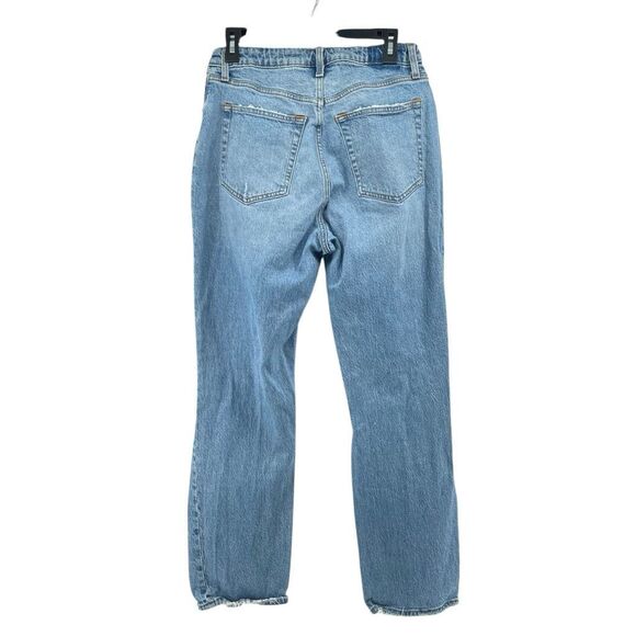 Abercrombie & Fitch 90s Straight High Rise Curve Love Jeans Size 28 Button Fly - Picture 8 of 16